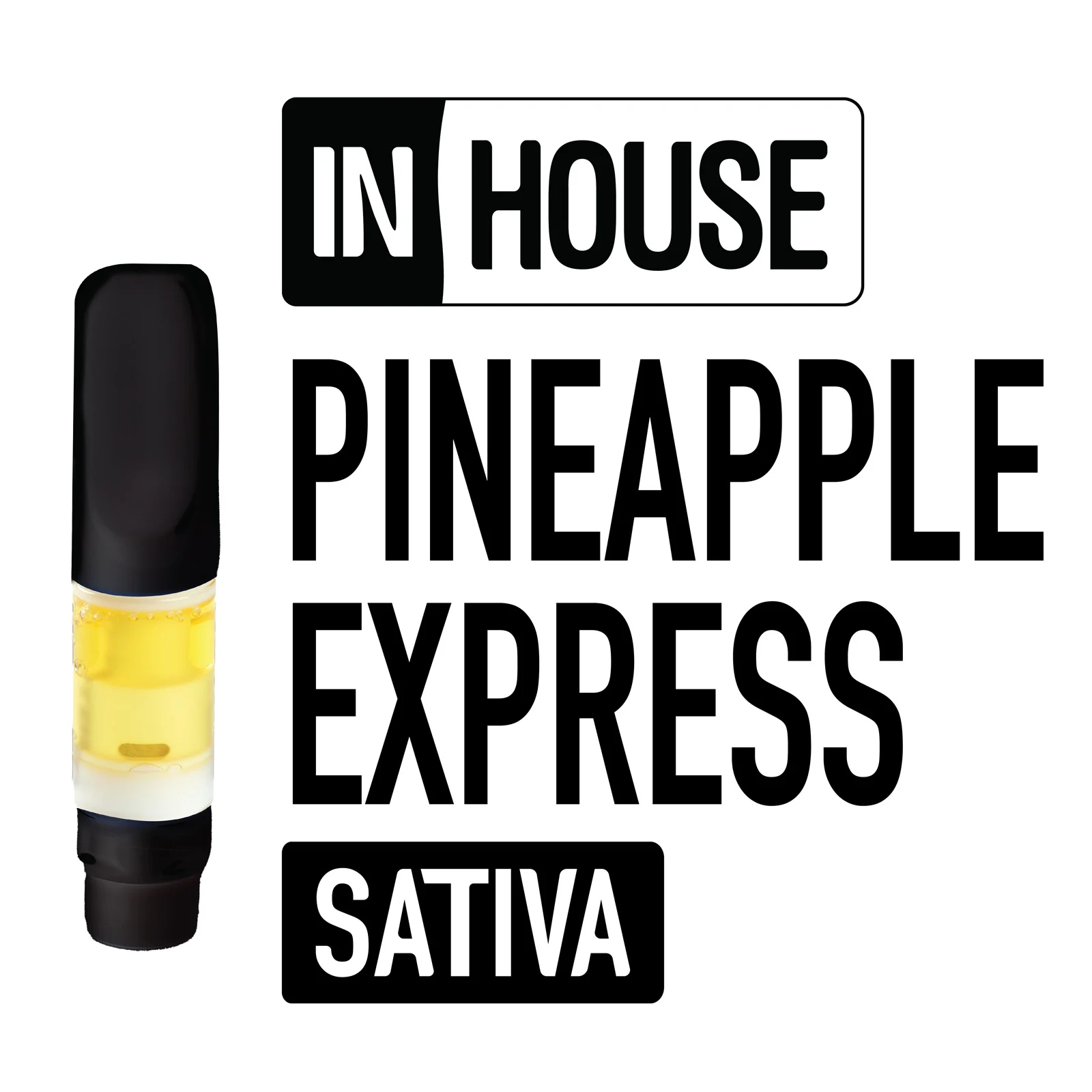 In House | 1g Distillate Cart | Pineapple Express product photo
