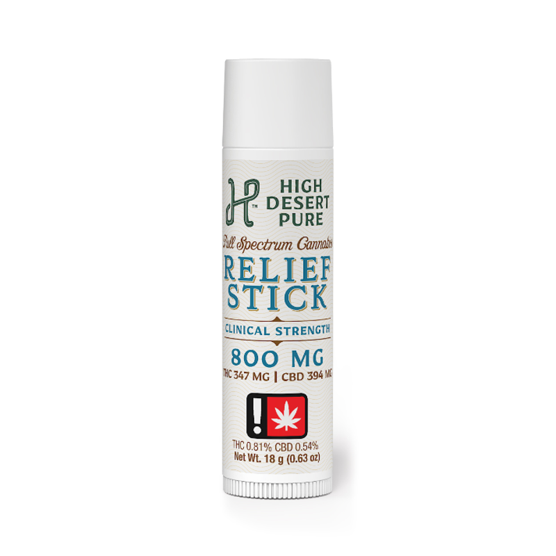 Relief Stick | Unscented | 1:1:1 THC:CBD:CBG | 1601 mg | 0.6 oz