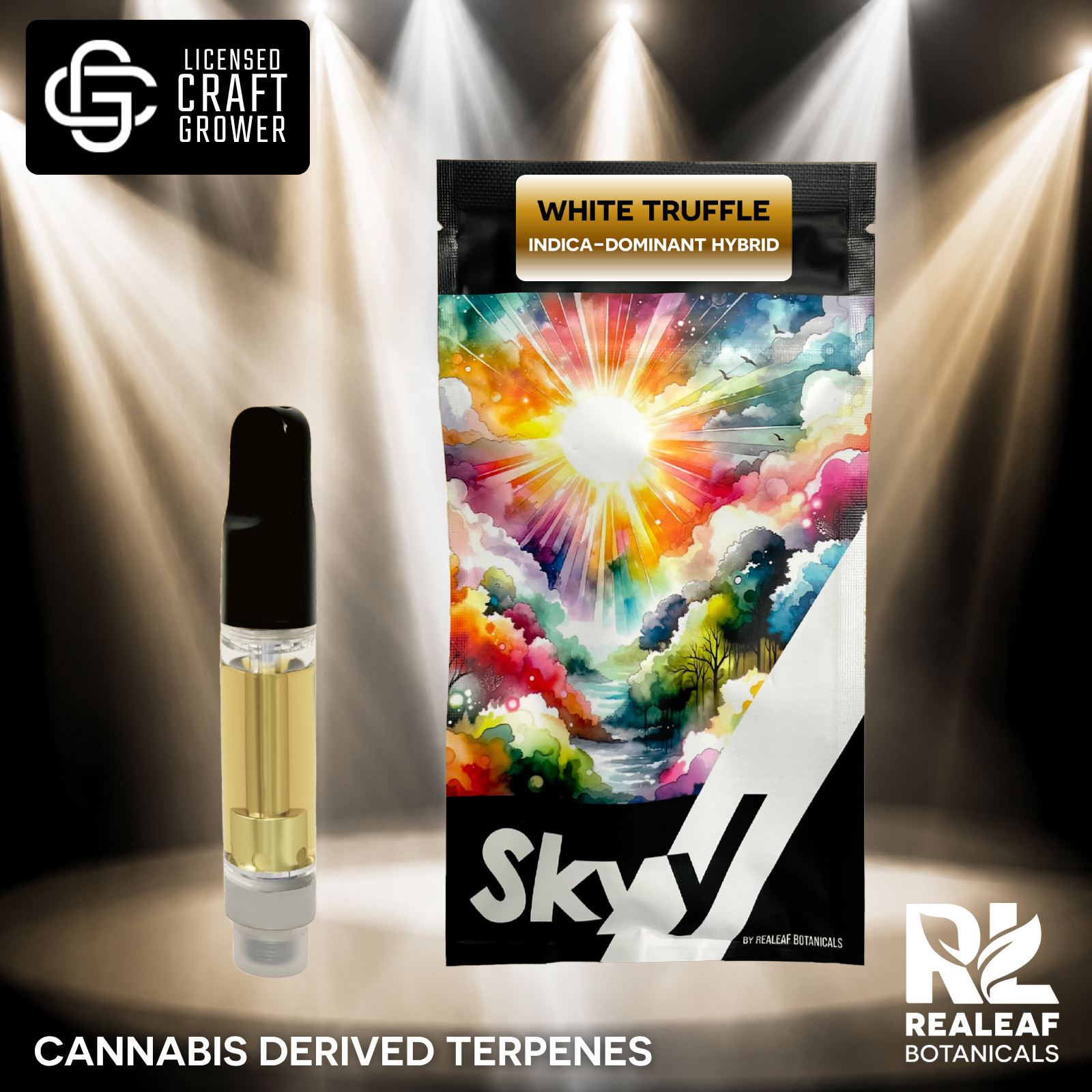 White Truffle Vape Cartridge 2g