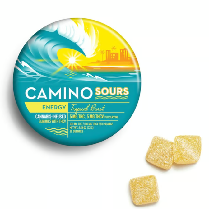 Tropical Burst | 100mg (1:1) | Vegan Gummies