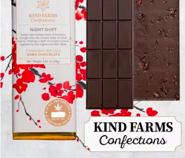 Kind Farms -  Bourbon Cherry Bar 200mg