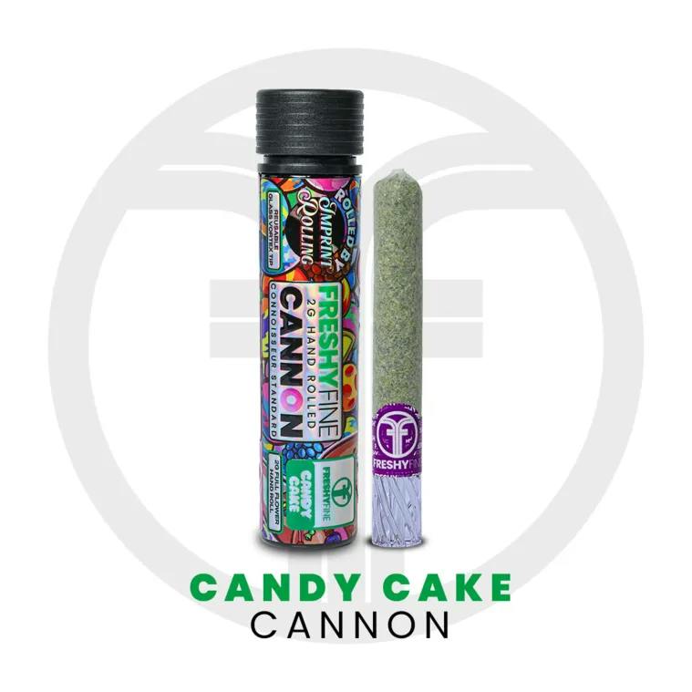 Freshy Fine - Hand Rolled Cannon - 2G - Candy Cake