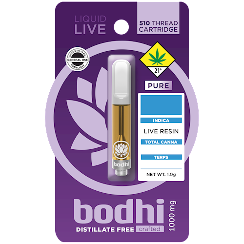 Bodhi Pure Sour Strawberries  (Sativa)  Live Resin Cartridge 1g