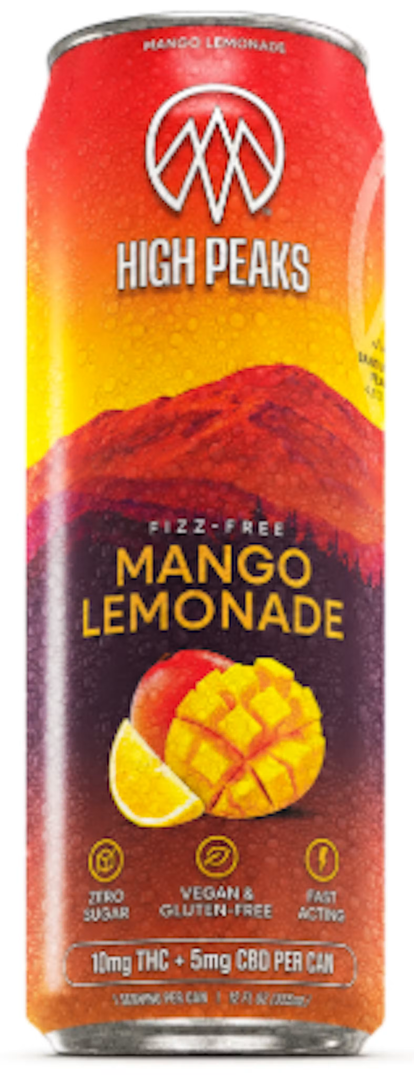High Peaks | Beverage | Mango Lemonade | 10mg