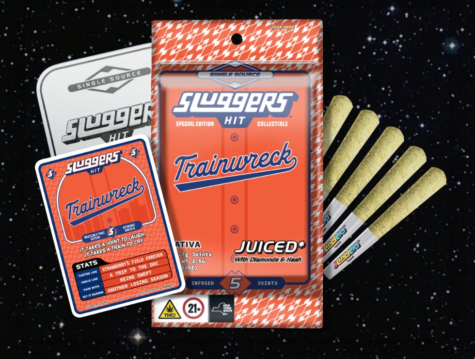 Sluggers | Infused Preroll 0.7g 5pk | Juiced | Trainwreck