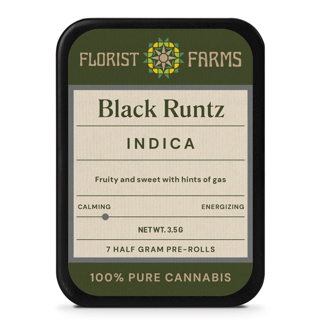 Black Runtz | 1/2 Gram Joints | 7pk