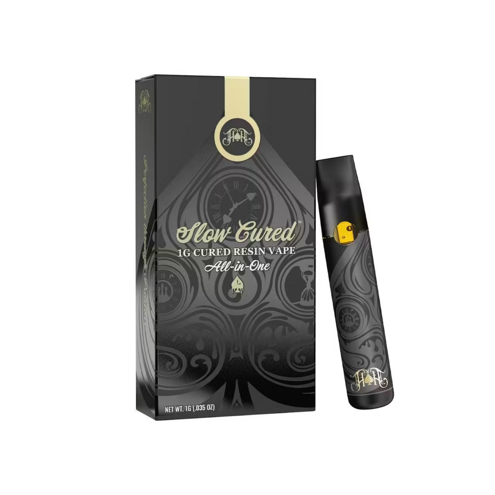 Heavy Hitters - Lemon Cherry Gelato Slow Cured Resin Disposable Vape - 1g