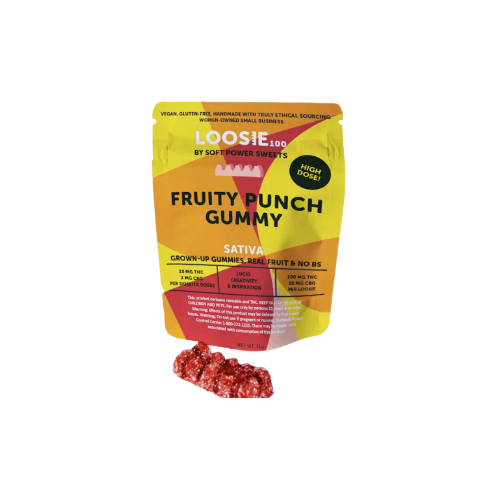 Fruit Punch Thc Cbg Gummy