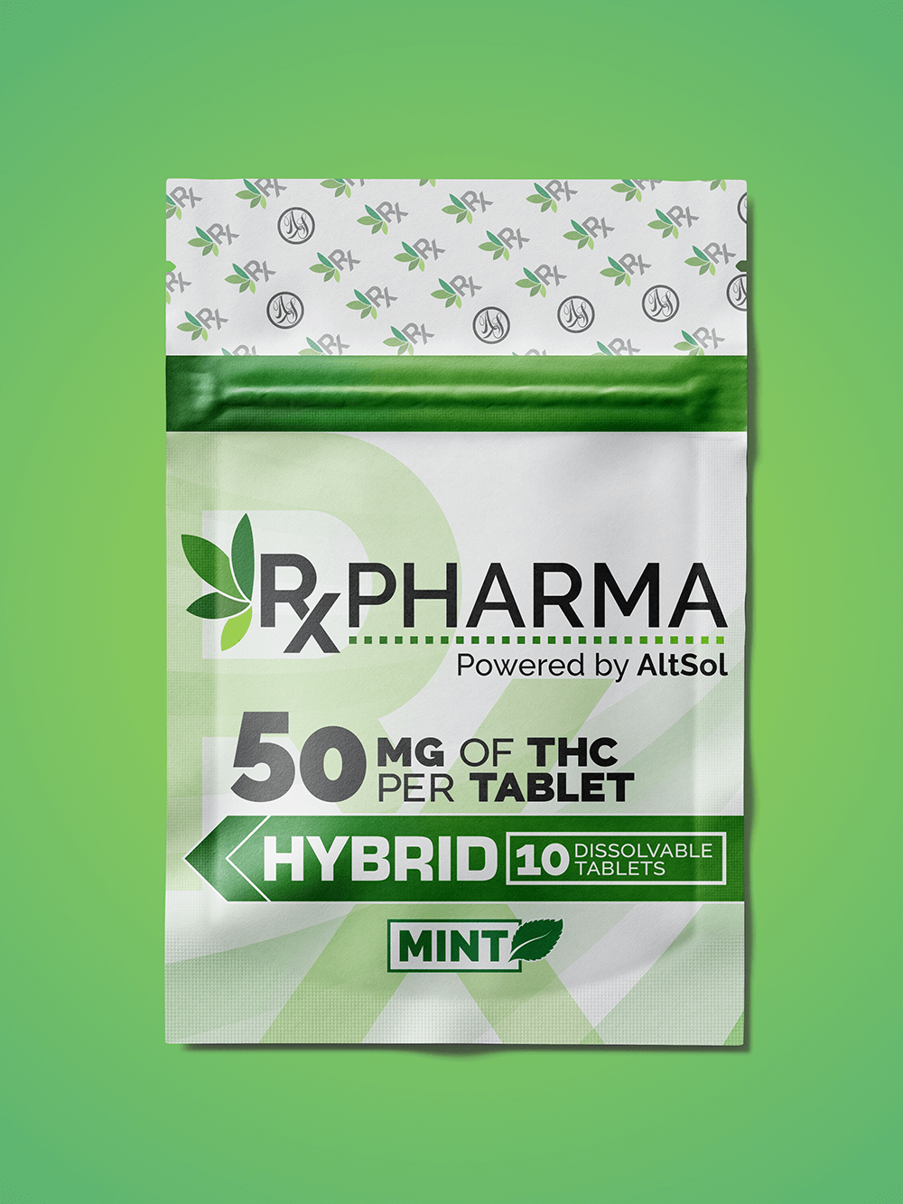 RxPharma | 50mg | Mint ODT | Hybrid (500MG)