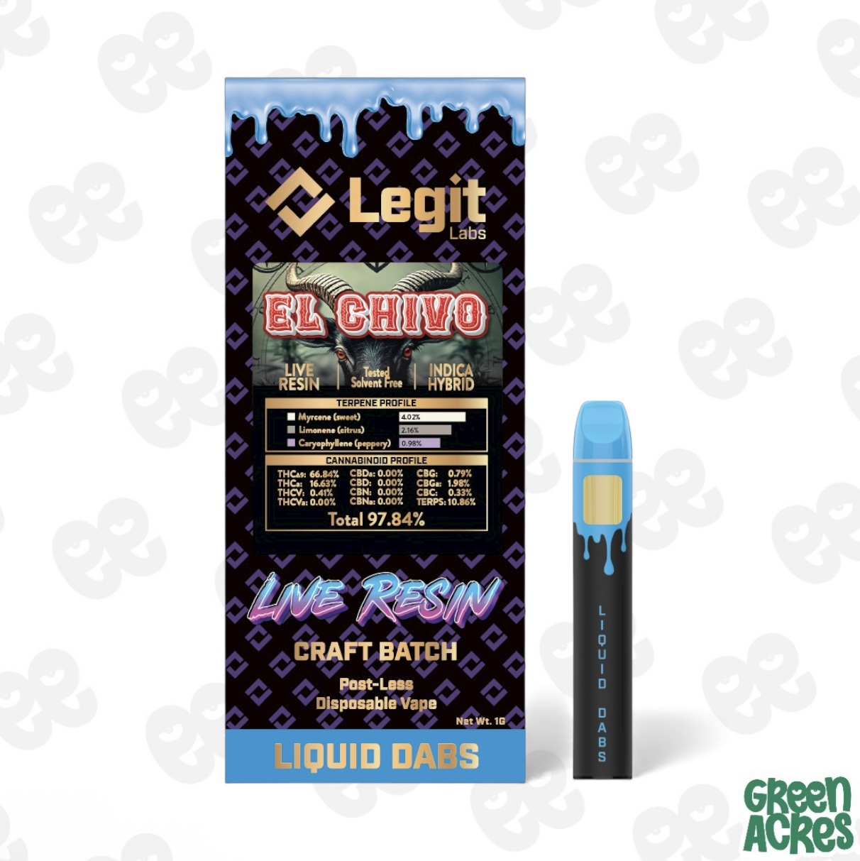 El Chivo 1G Vape Disposable