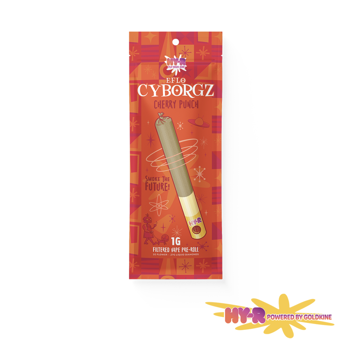 HY-R: Cherry Punch Infused Cyborgz Preroll 1.27G
