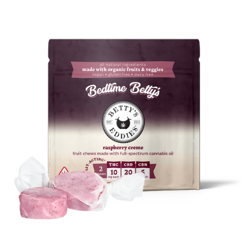 BETTY'S 100mg: Raspberry Creme 2:4:1