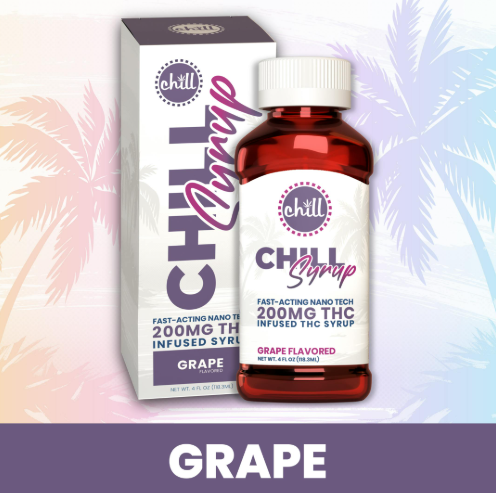 Chill Medicated - Grape Syrup - 200mg