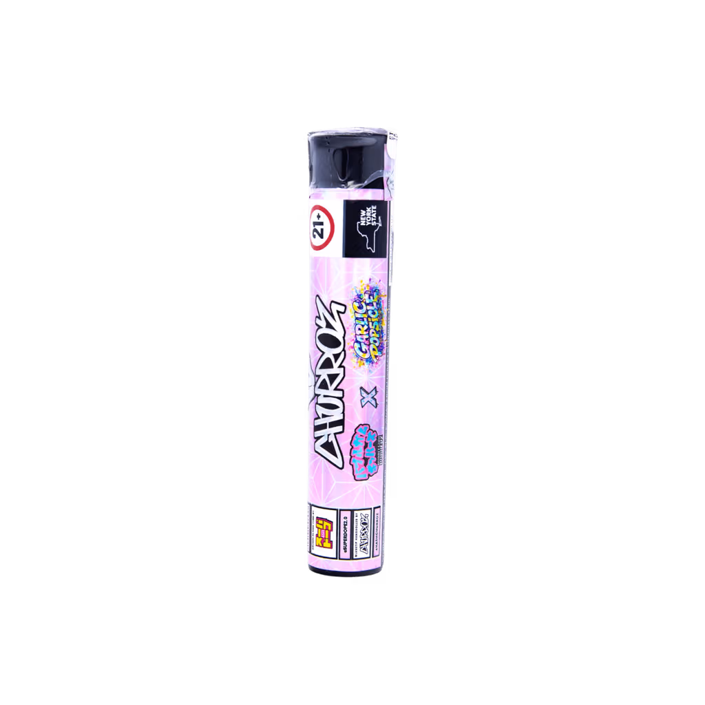 Static Room Churroz Bubblegum Popperz X Garlic Popsicle Hash Infused Pre-Roll