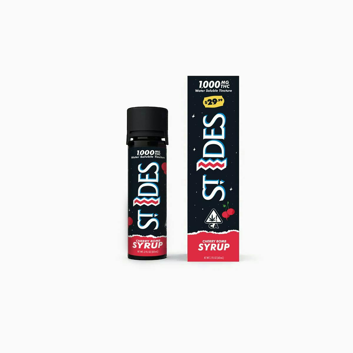 ST IDES - EDIBLE (TINCTURE) THC - 2OZ - CHERRY BOMB