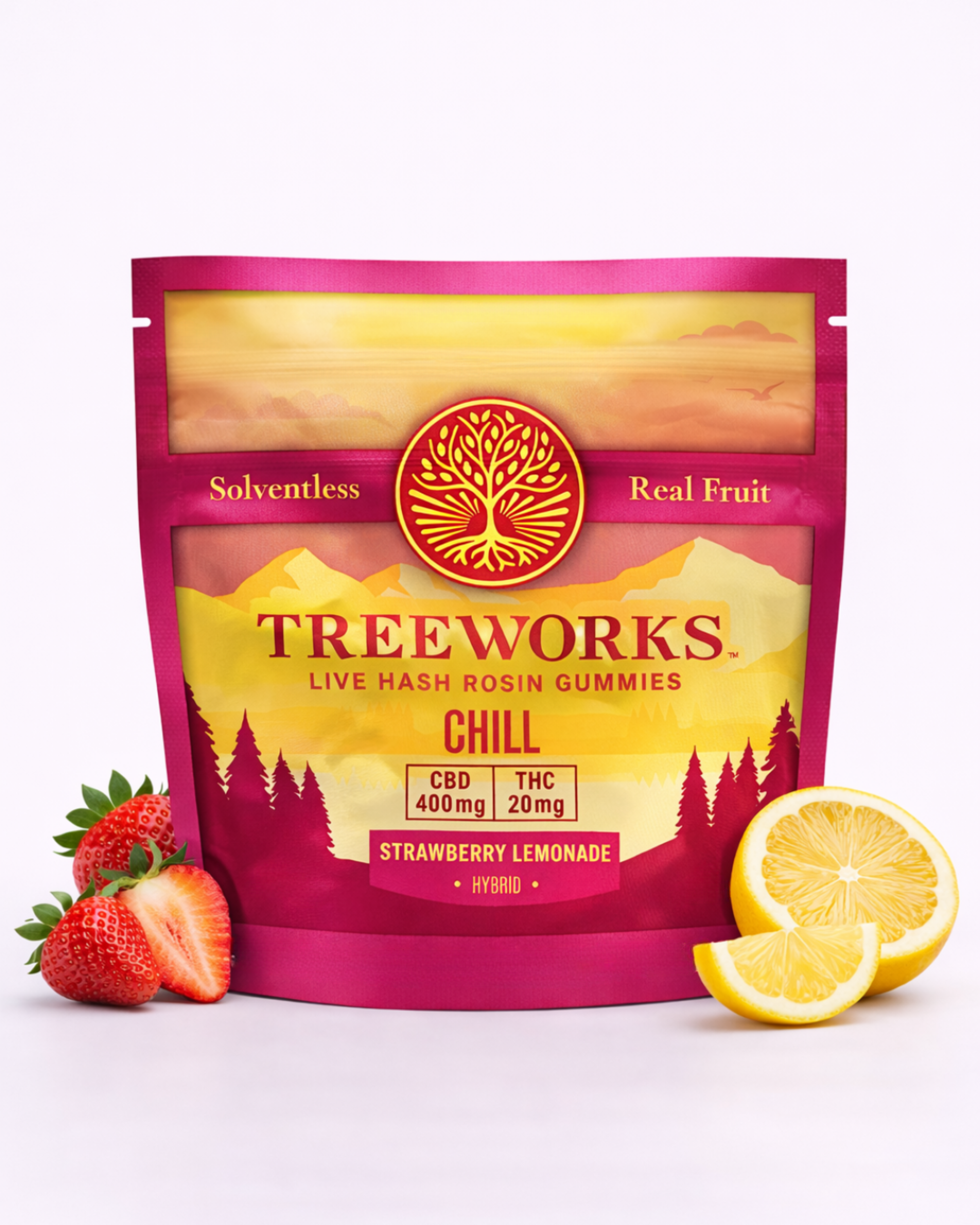 Chill 20:1 CBD:THC | Hash Rosin Gummies | 10pk of 2mg* product photo