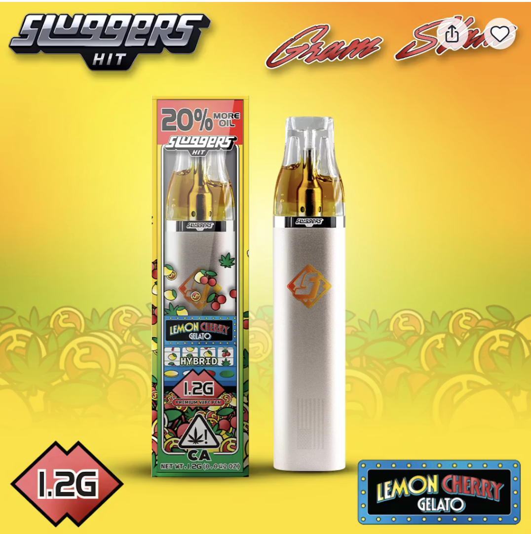Sluggers Lemon Cherry Gelato Vape