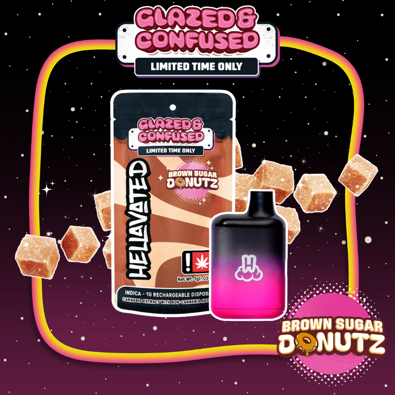 Brown Sugar Donutz Cloud Bar Rechargeable Disposable | 1g