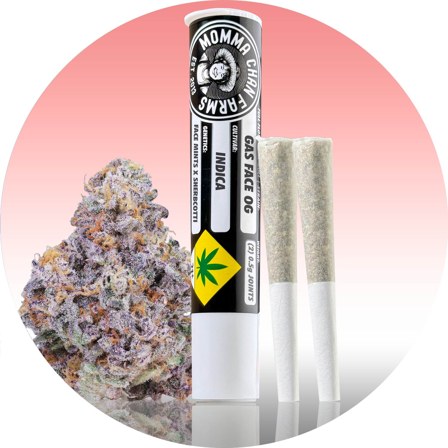Momma Chan Farms - Gas Face OG Preroll 2pk