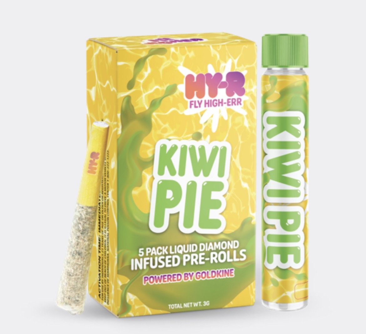 HY-R Infused Pre-Roll 5pk Kiwi Pie