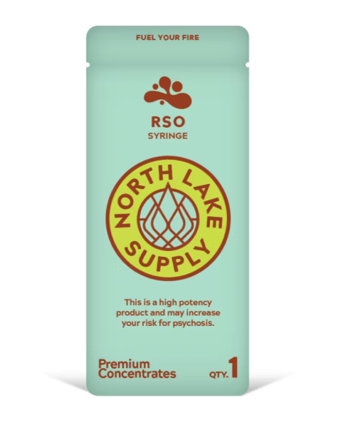 North Lake Supply - Super Lemon Haze - 1g - RSO Syringe