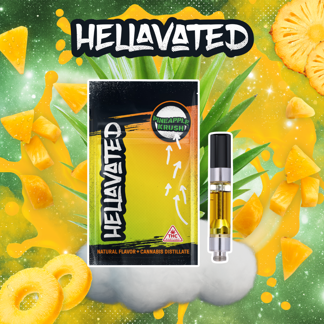 Pineapple Krush Distillate Cartridge 1g