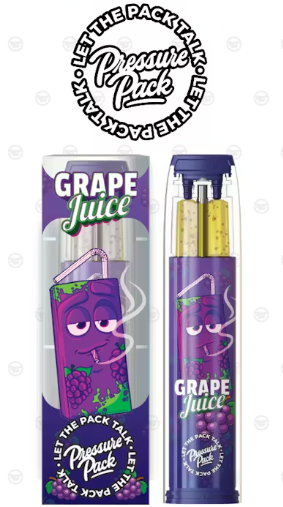 Pressure Pack - Grape Juice - 2g Disposable