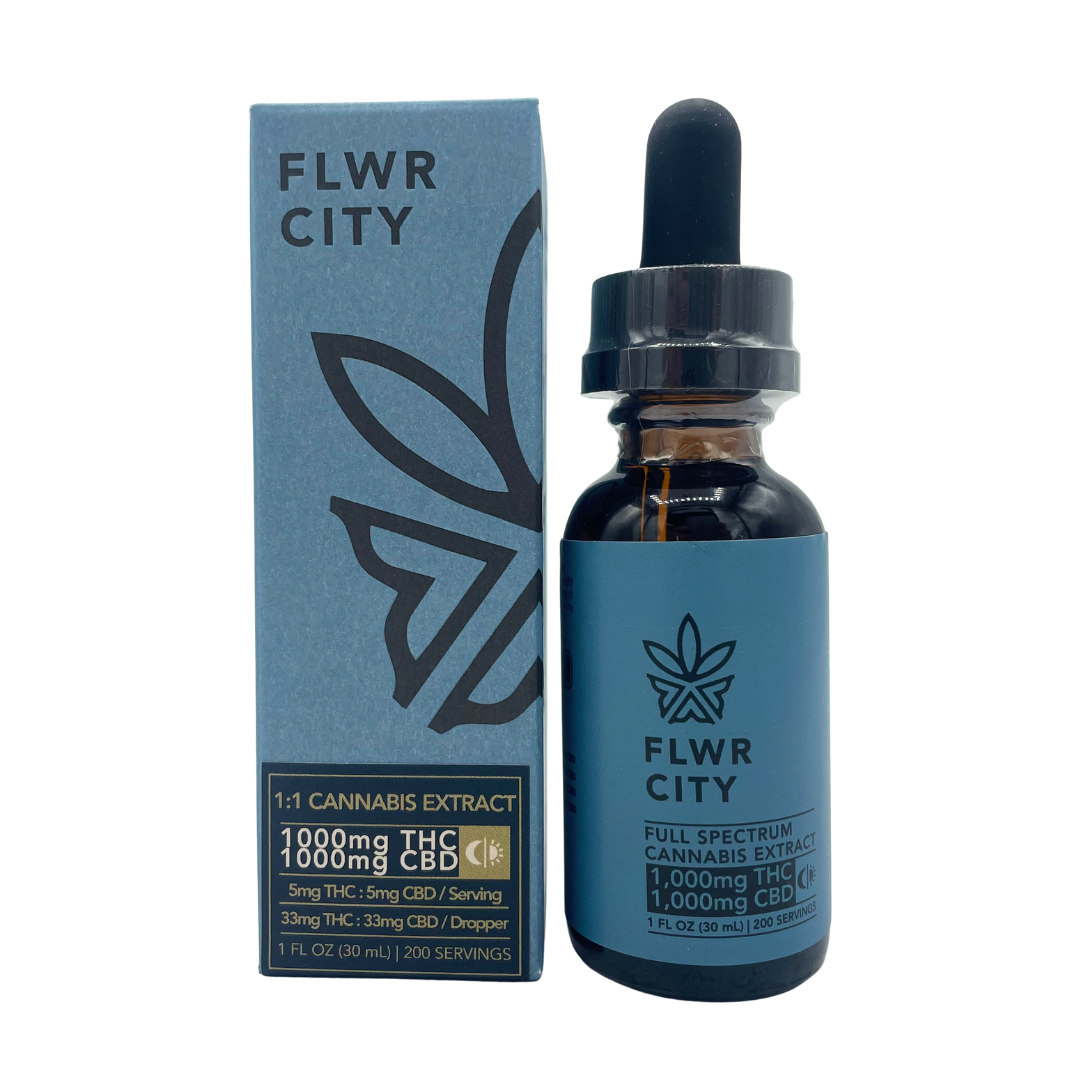 30ml Tincture | 1:1 CBD:THC