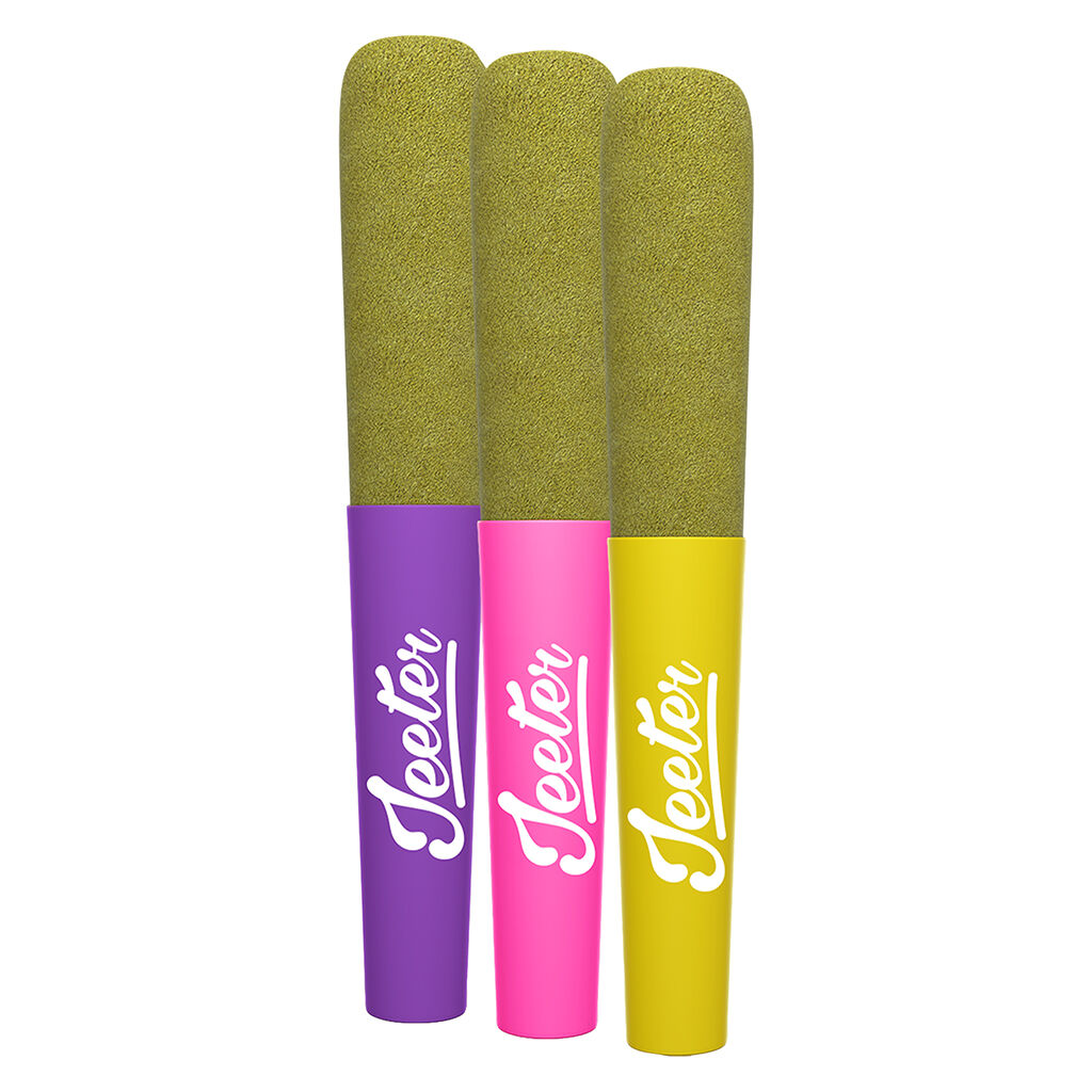 Jeeter - Baby Jeeter Tropical Pack Infused Pre-Rolls - (GLTO, Maui Wowie, & Berry White) - 3x0.5g
