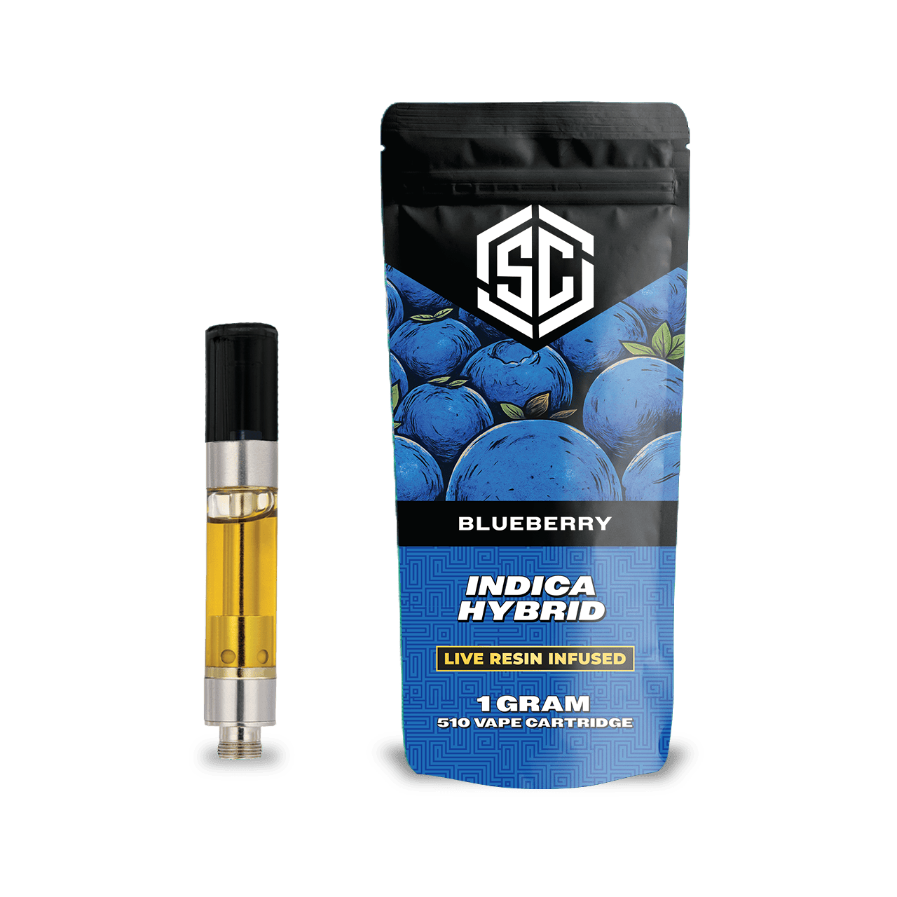 Society C Blueberry Live Resin Cart 1.0g