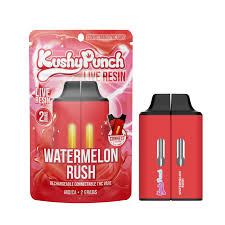 Kushy Punch | 1g Live Resin Connect AIO | Watermelon Rush | 2 x