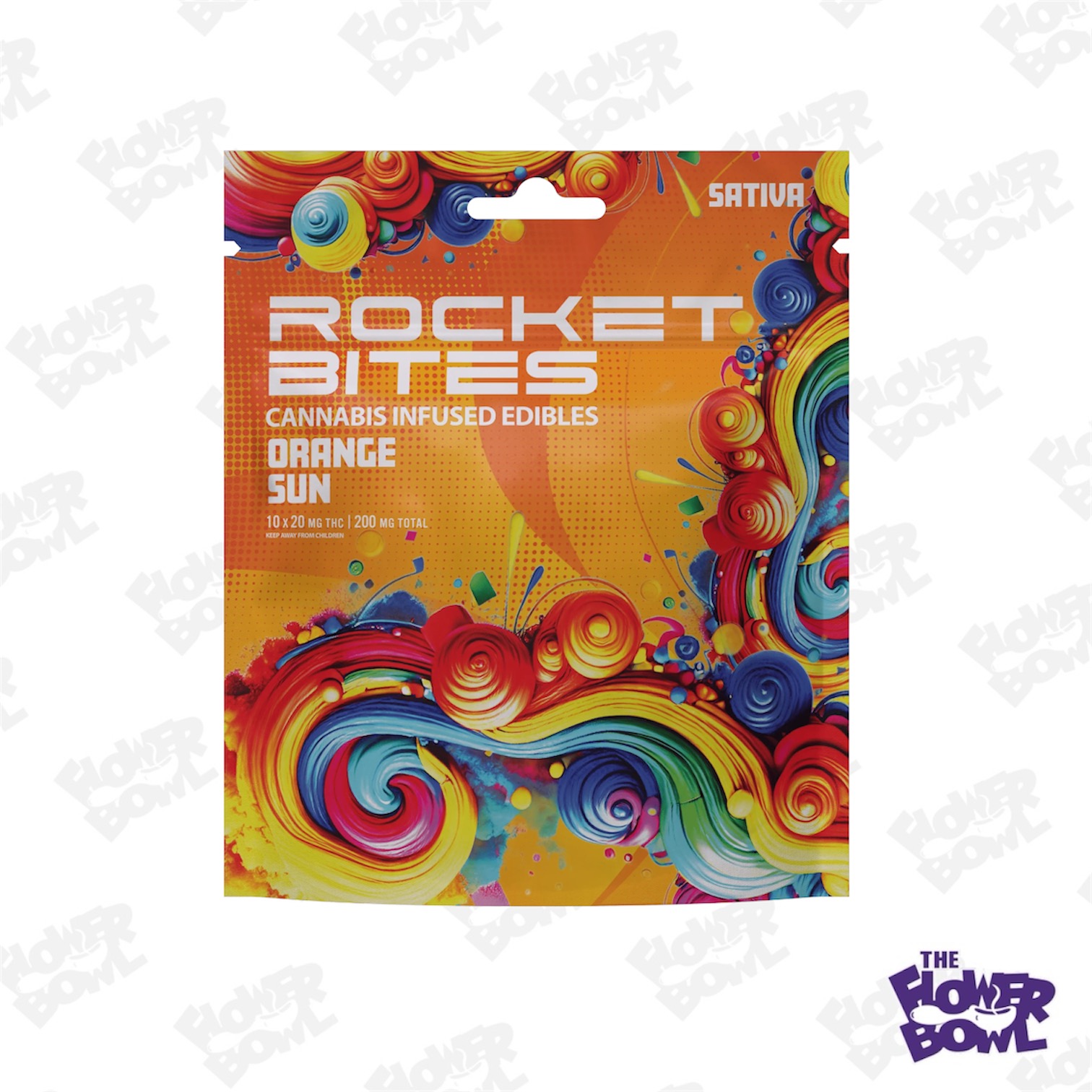 Rocket Bites: Orange Sun 200mg