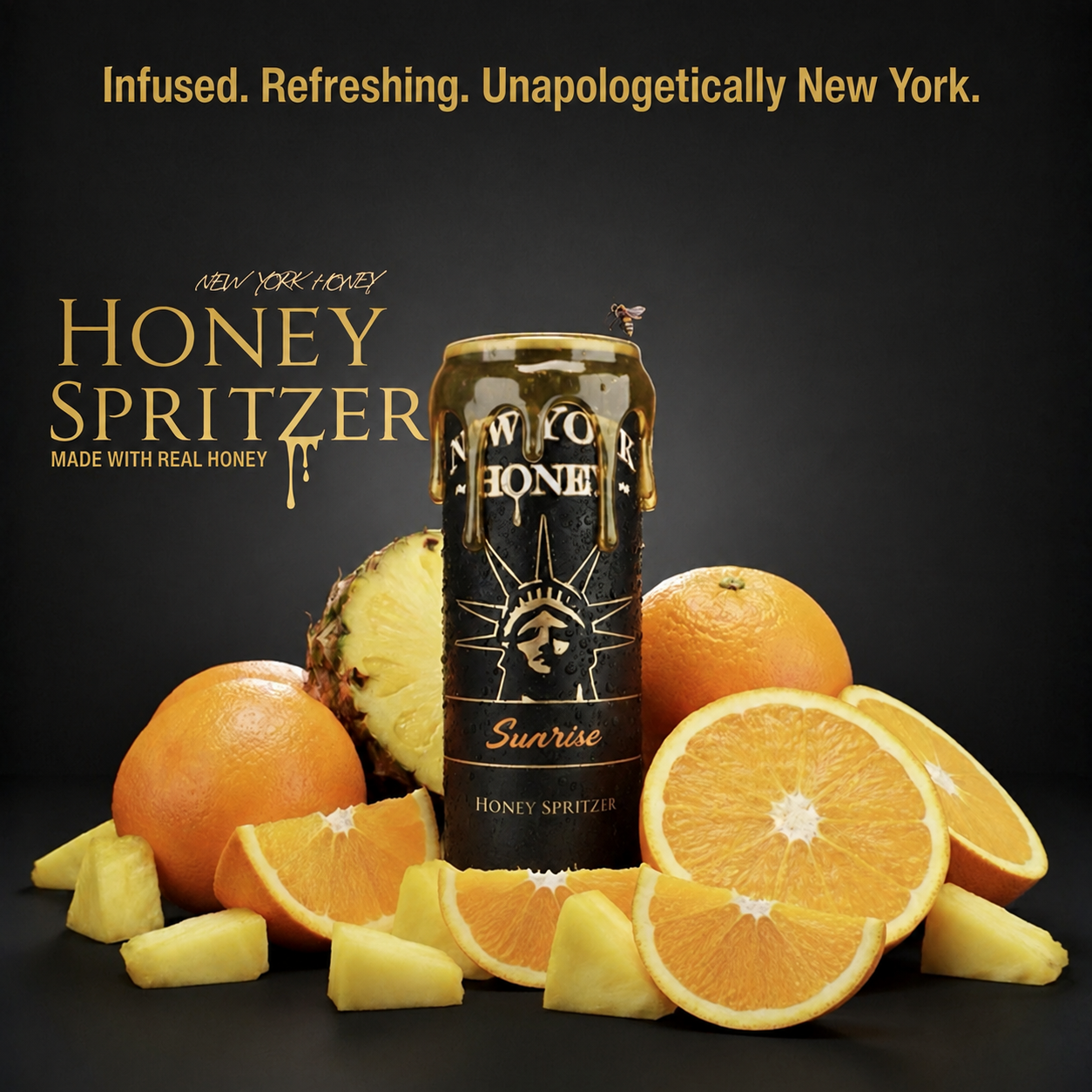New York Honey Sunrise Orange Pineapple Honey Spritzer 10MG