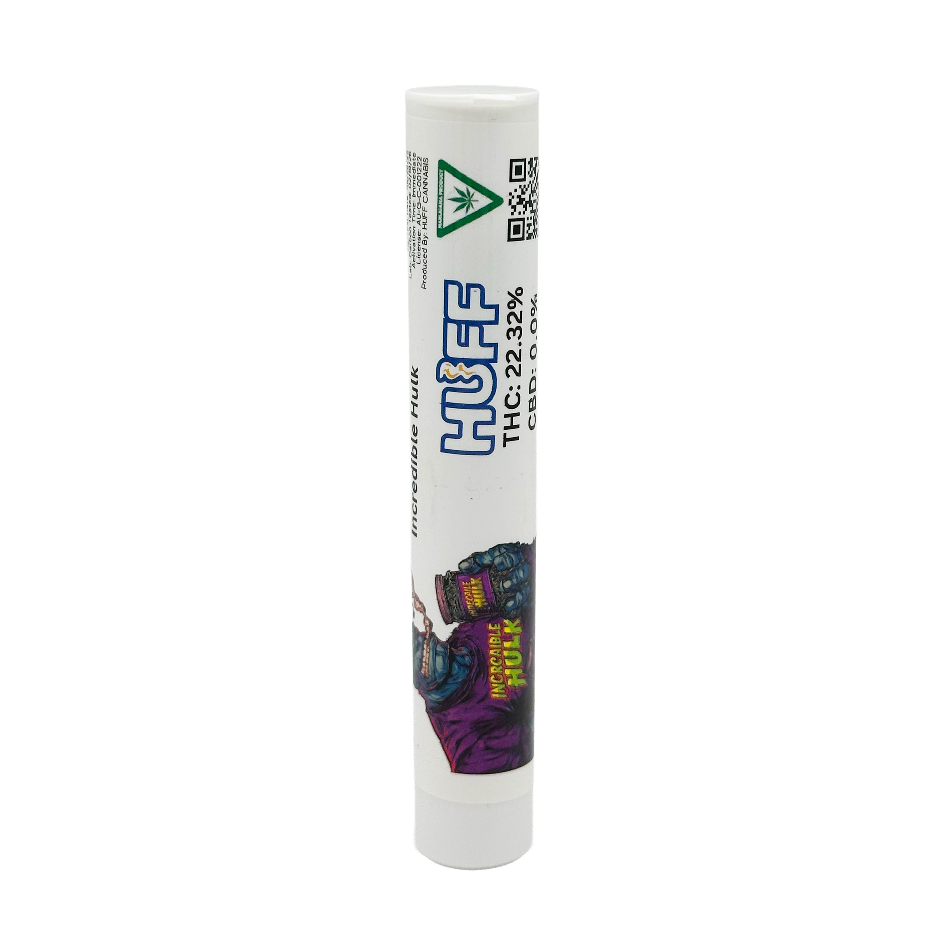 Huff | 1g Preroll | Incredible Hulk