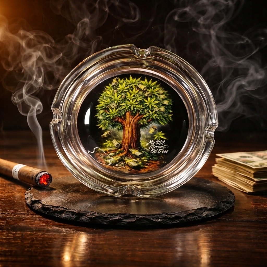 My $$ Grows On Trees - Ashtray