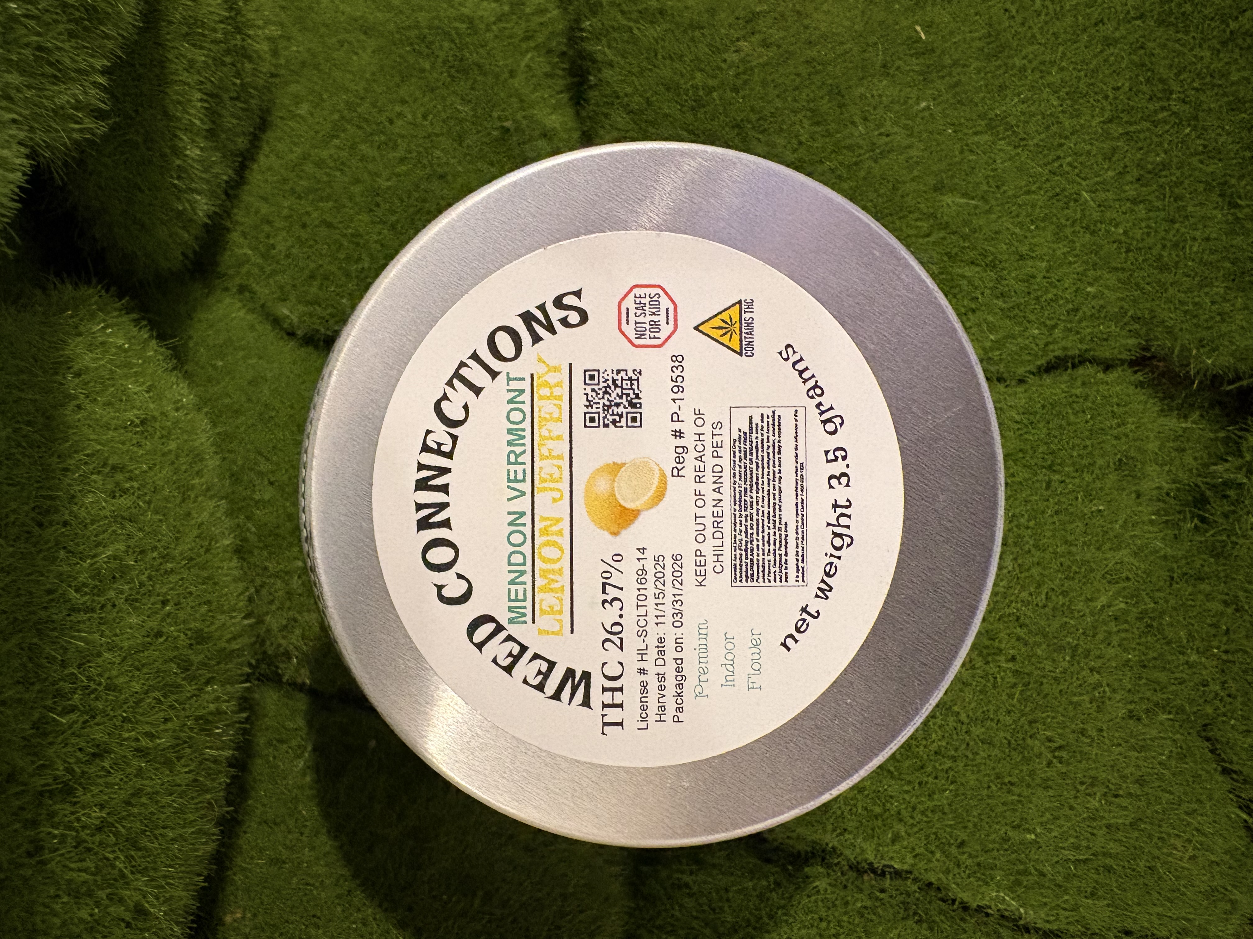 Pre Pack | Lemon Jeffrey