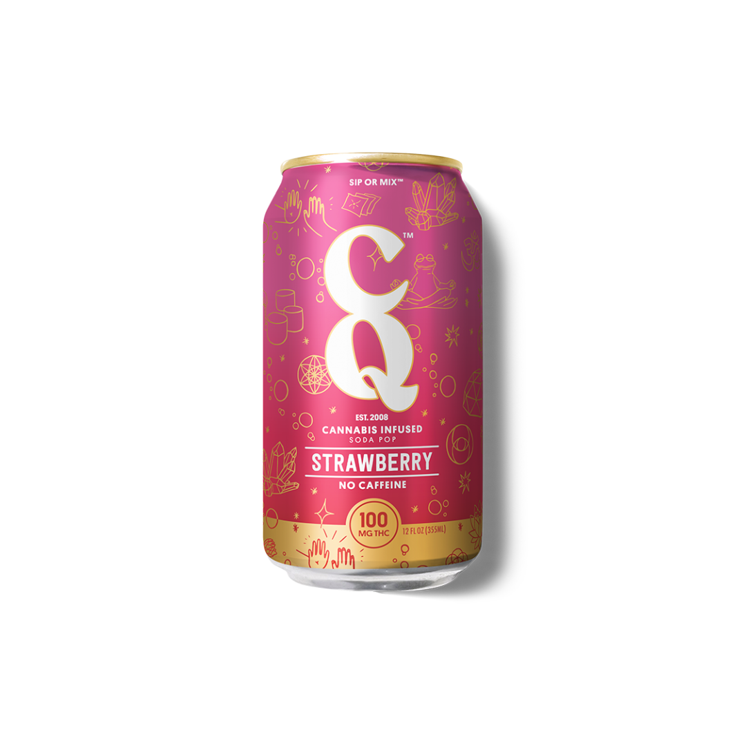 CQ - 100mg Soda - Strawberry