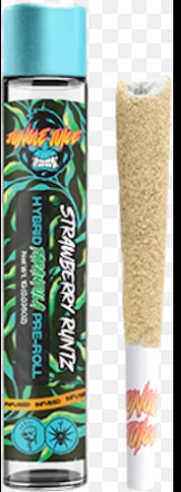 Jungle Juice | Strawberry Runtz | Infused Tarantula Preroll | 1g | Hybrid