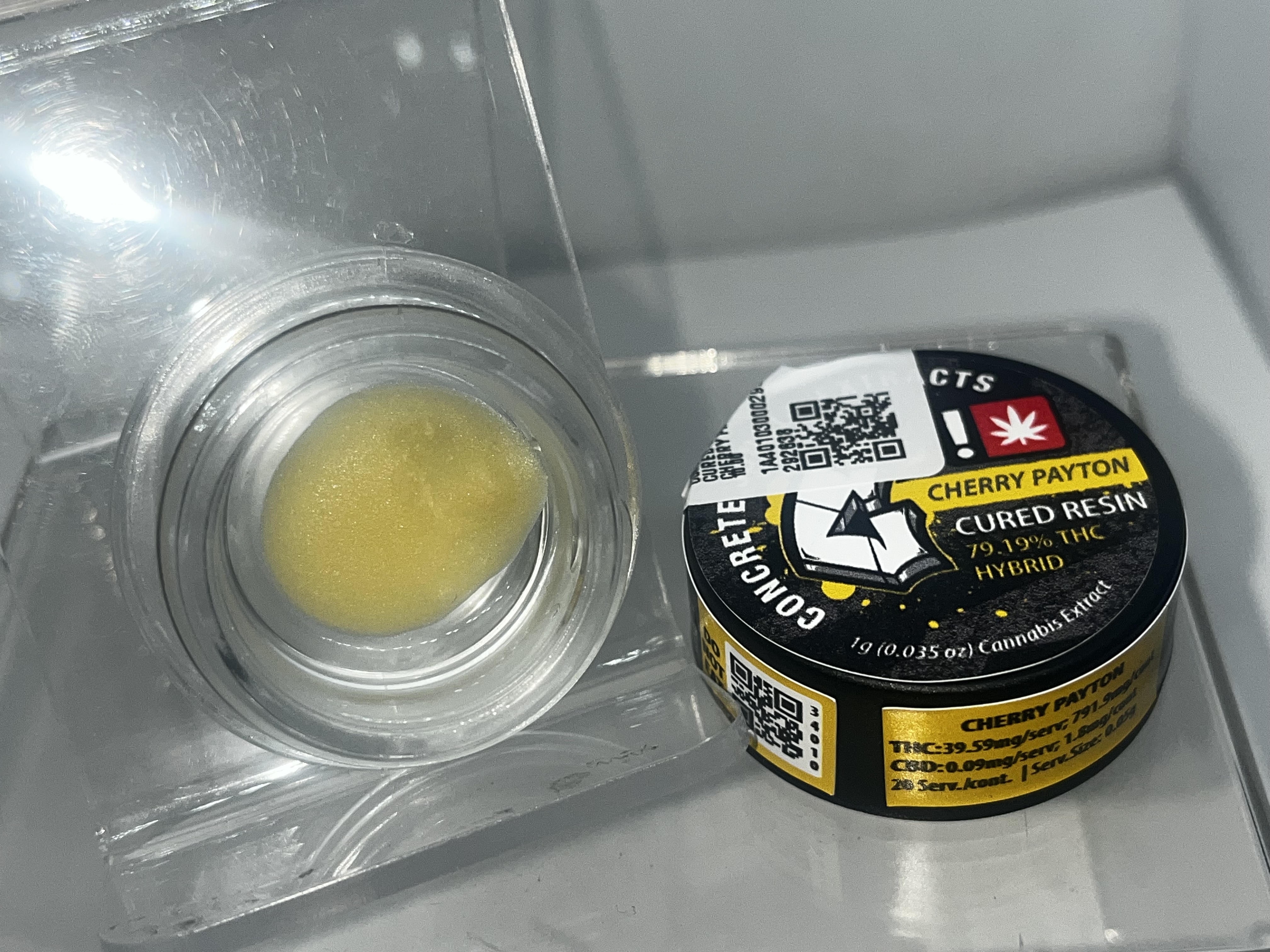 EXTRACT - CURED RESIN - 1G - HYBRID - CHERRY PAYTON