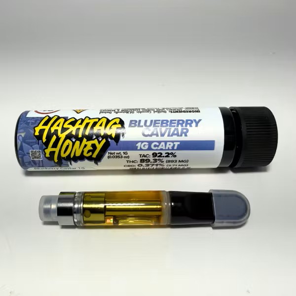 Hashtag Honey - Blueberry Caviar Cart - 1g