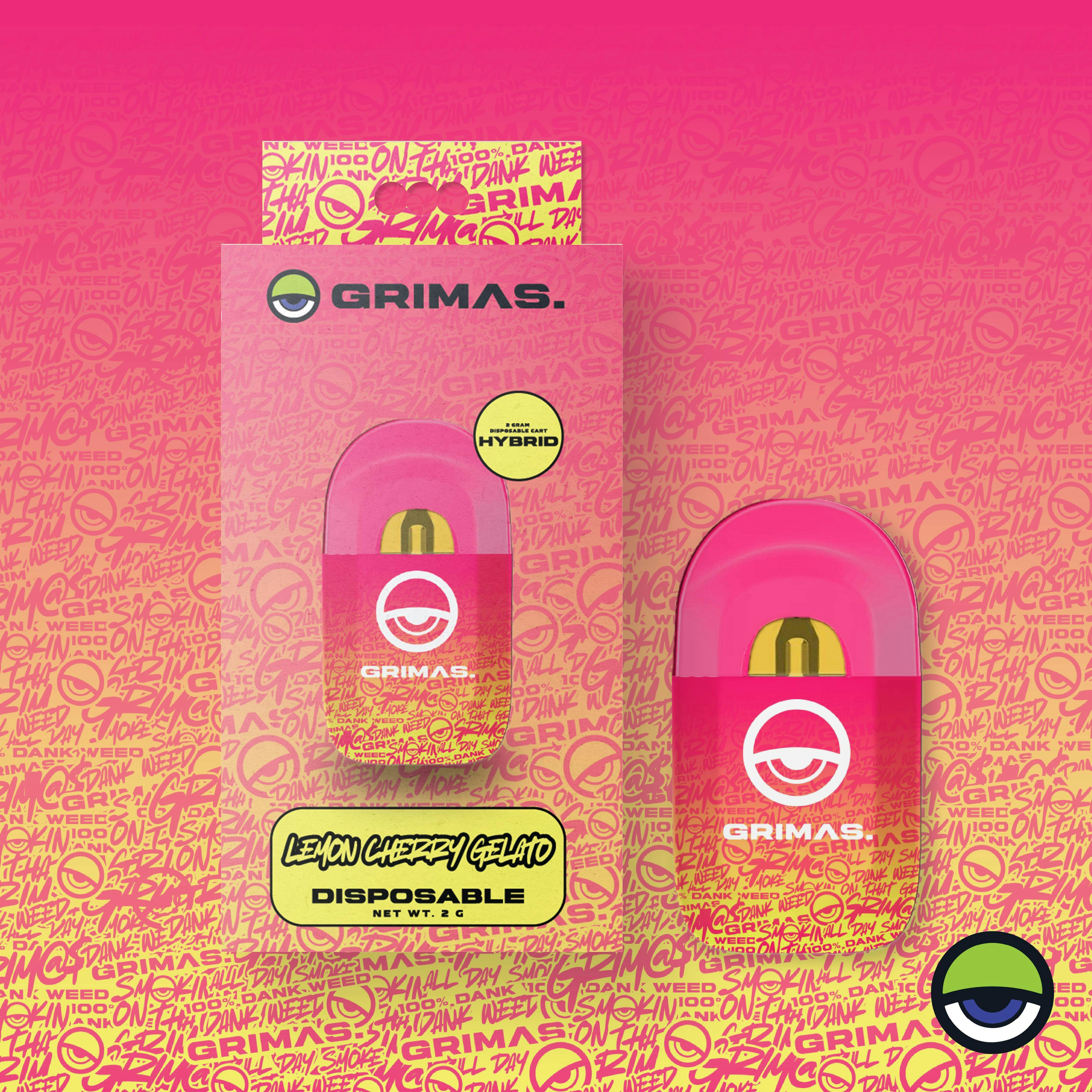 Grimas: Lemon Cherry Gelato 2G Disposable (H)