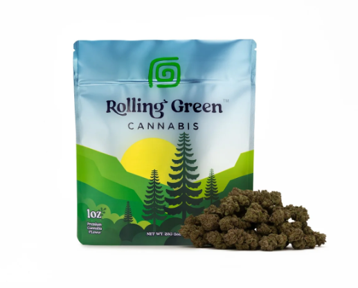 Rolling Green | Flower | Jelly Cake | 1 oz.