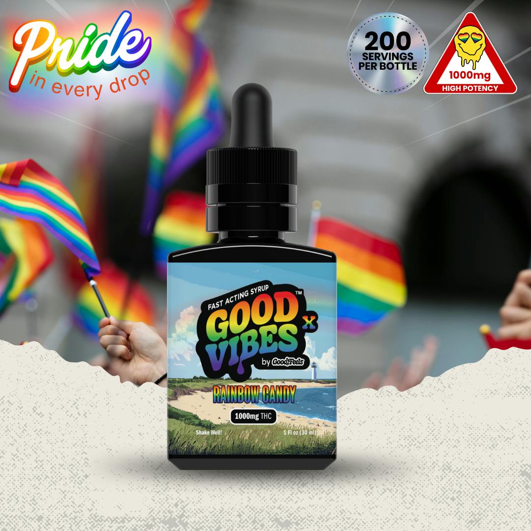 Good Vibes X Pride 1000mg THC