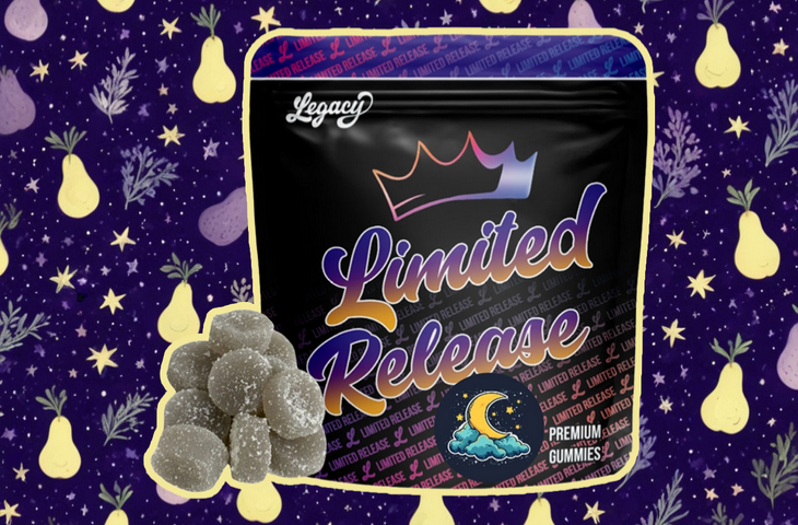 2:1 Lavender Pear (THC:CBN) Gummies 10pk 100mg
