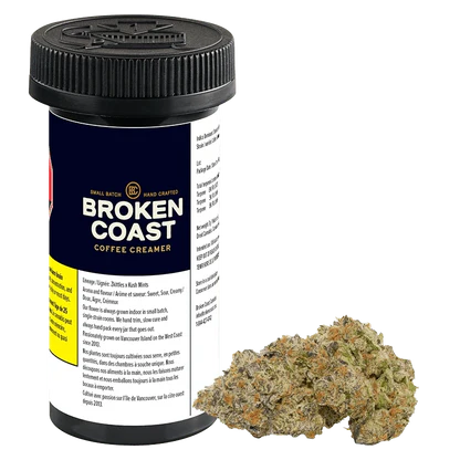 Broken Coast - Coffee Creamer Flower - Indica - 7g