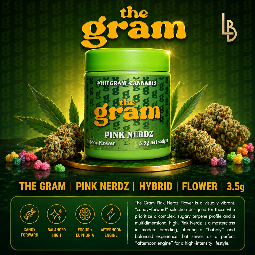 The Gram | Pink Nerdz | Hybrid | Flower | 3.5g