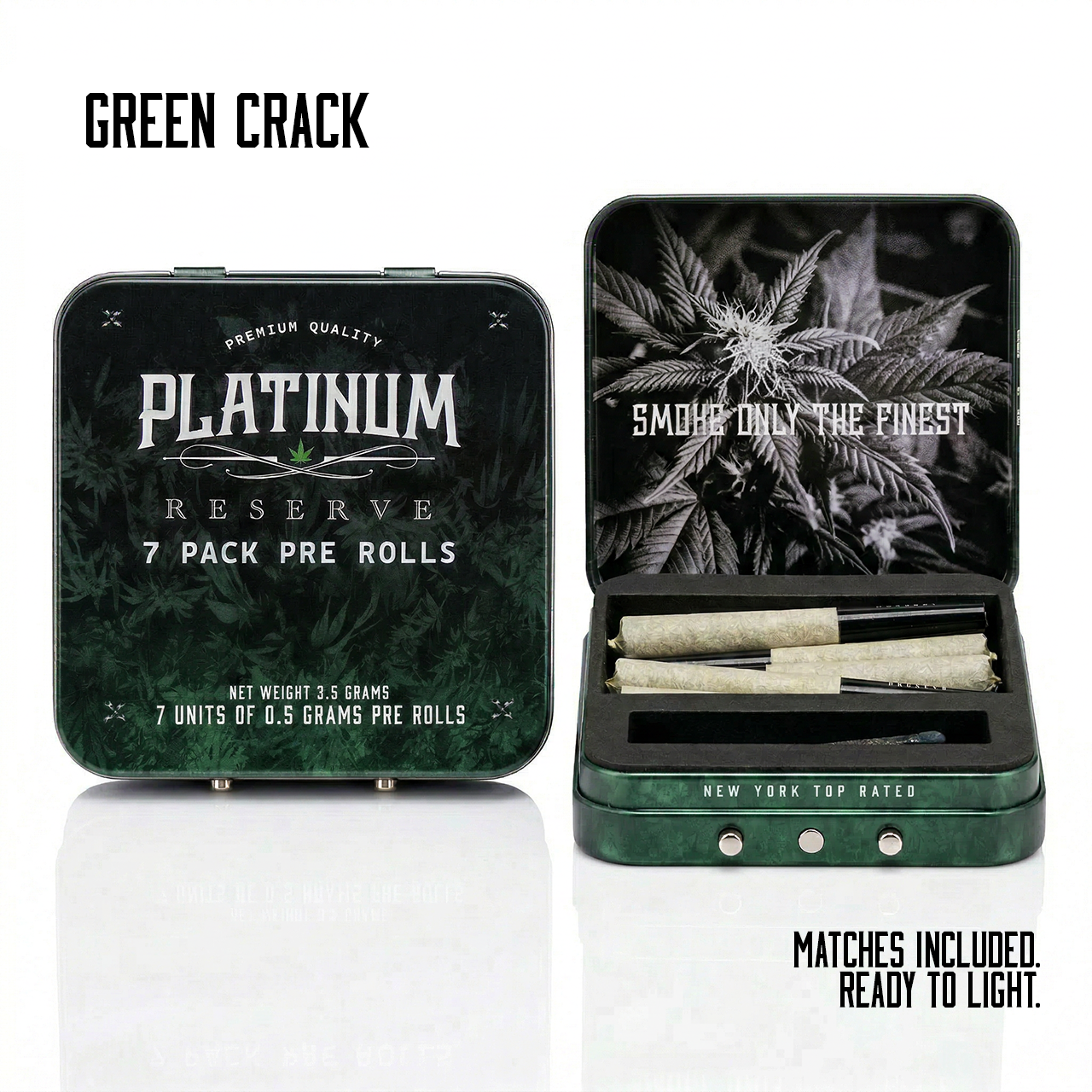 Platinum Reserve - Green Crack Preroll 7pk - 3.5g