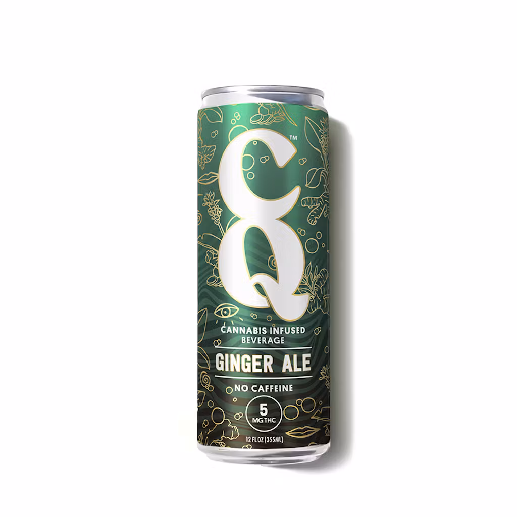 CQ Drink 100mg: Ginger Ale 12oz