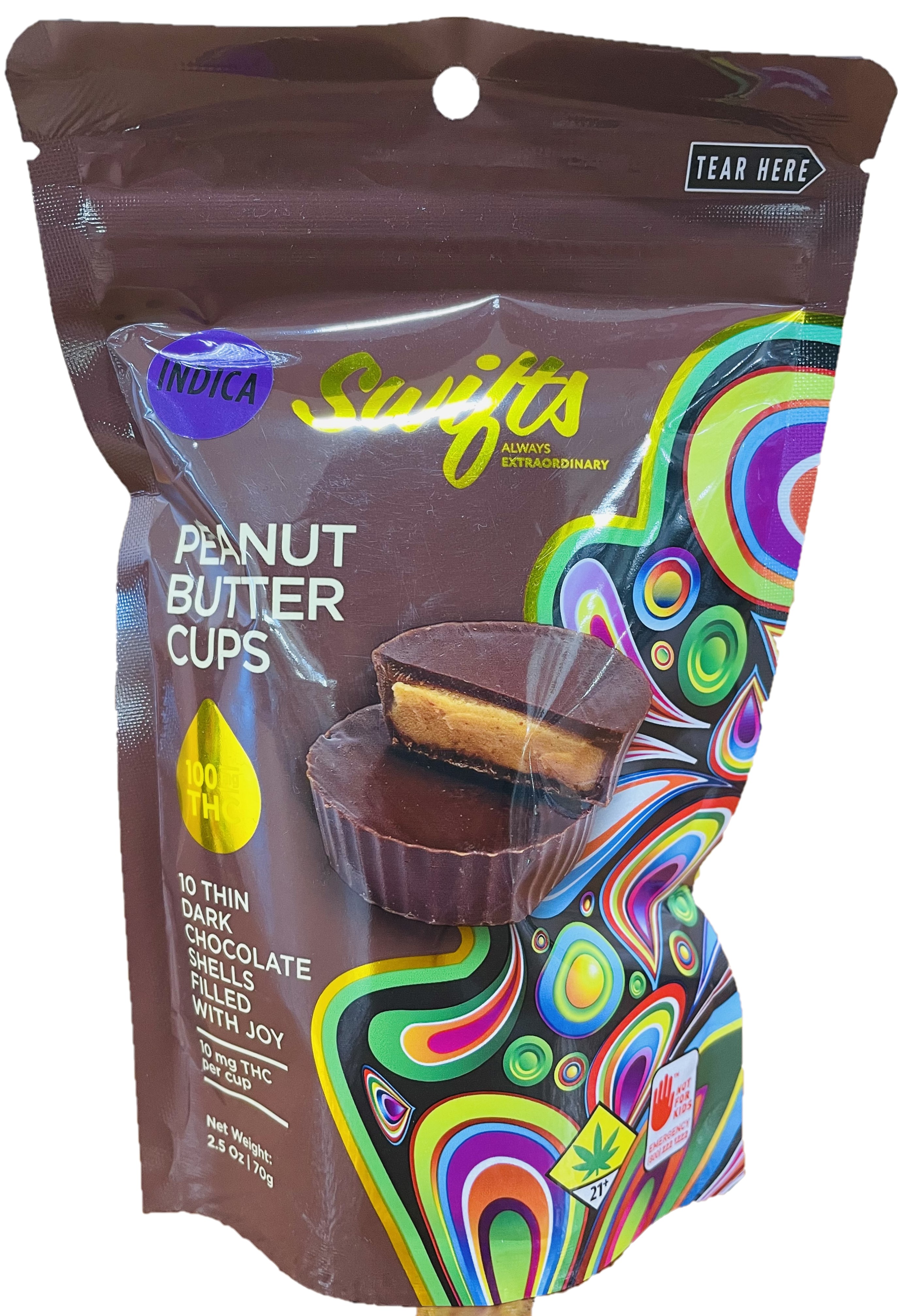 Swifts - Dark Chocolate Rosin PB Cups (I) 10pk