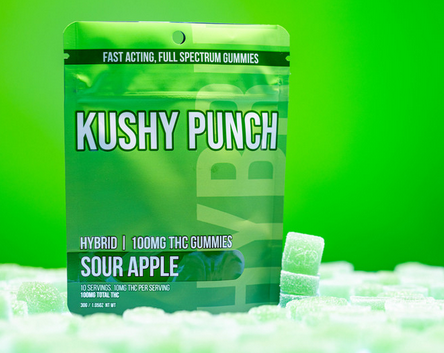 Sour Apple Hybrid Gummies